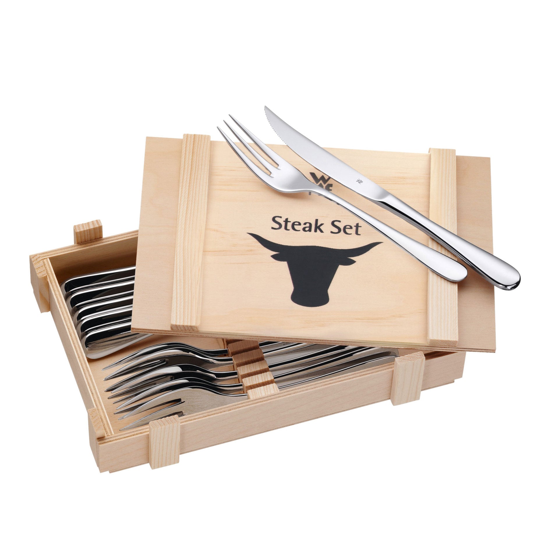 Steakbestik 12 dele